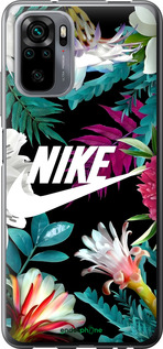 Силиконовый чехол Nike для Xiaomi Redmi Note 10 - 6378u-2277 изображение 