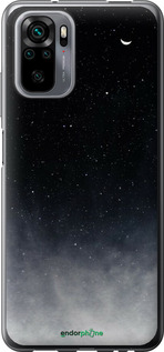 Силиконовый чехол Сині хмари, Синій місяць для Xiaomi Redmi Note 10 - 6396u-2277 изображение 