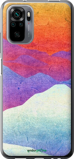 Силіконовий чехол Гірський захід сонця для Xiaomi Redmi Note 10 - 6479u-2277 изображение 