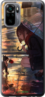 Силіконовий чехол Anime для Xiaomi Redmi Note 10 - 6609u-2277 изображение 