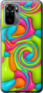 Силіконовий чехол Y2K Jelly Dream для Xiaomi Redmi Note 10S - 6780u-2577 изображение 