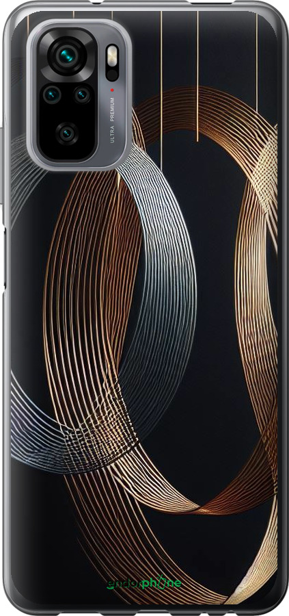 Силіконовий чехол Симфонія для Xiaomi Redmi Note 10 - 5835u-2277 изображение 