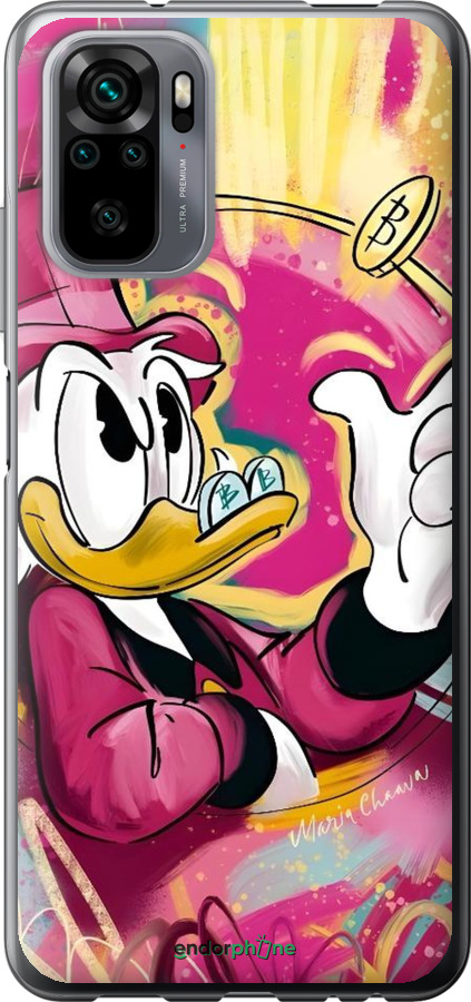Силіконовий чехол Скрудж для Xiaomi Redmi Note 10 - 6283u-2277 изображение 