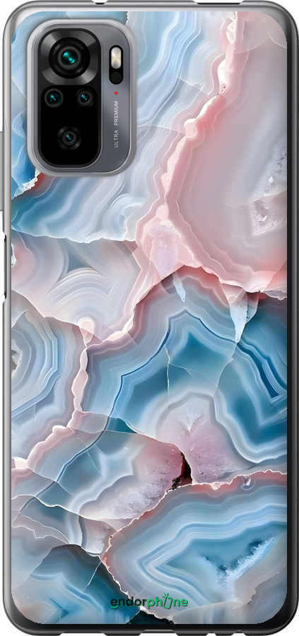 Силіконовий чехол Мрамор для Xiaomi Poco M5s - 6306u-3117 изображение 