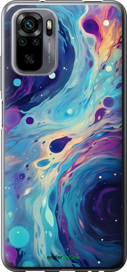 Силіконовий чехол Арт акварель для Xiaomi Redmi Note 10 - 6329u-2277 изображение 