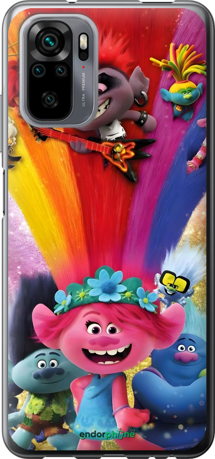 Силиконовый чехол Троли для Xiaomi Redmi Note 10S - 6343u-2577 изображение 