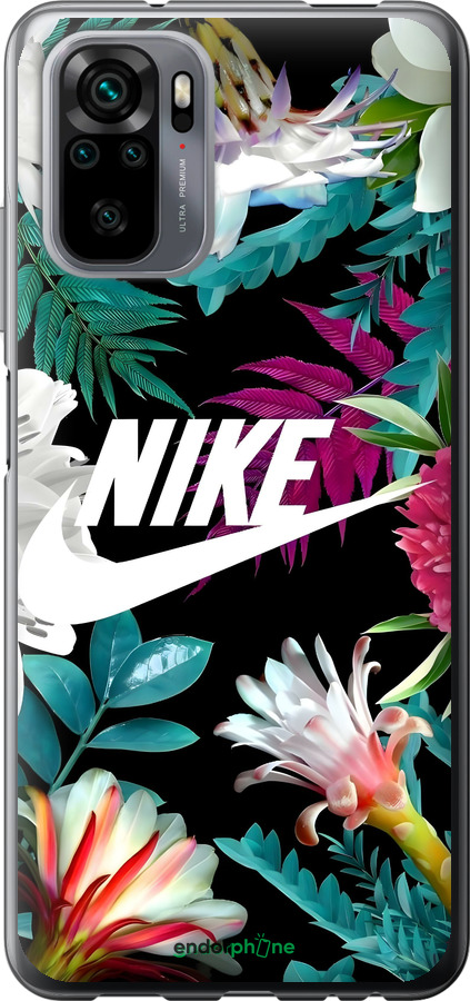 Силиконовый чехол Nike для Xiaomi Redmi Note 10 - 6378u-2277 изображение 