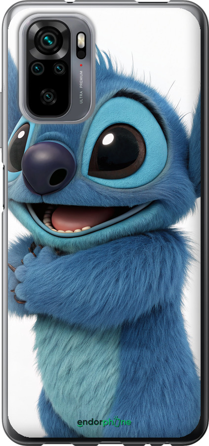 Силіконовий чехол Стіч 1 для Xiaomi Redmi Note 10 - 6686u-2277 изображение 