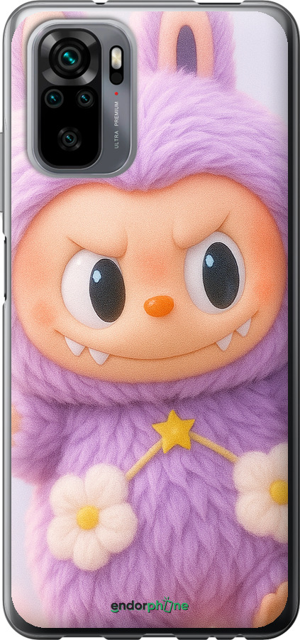 Силиконовый чехол Лабубу для Xiaomi Redmi Note 10S - 6708u-2577 изображение 