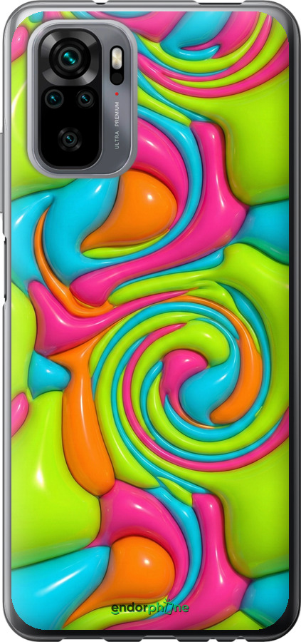 Силіконовий чехол Y2K Jelly Dream для Xiaomi Redmi Note 10S - 6780u-2577 изображение 