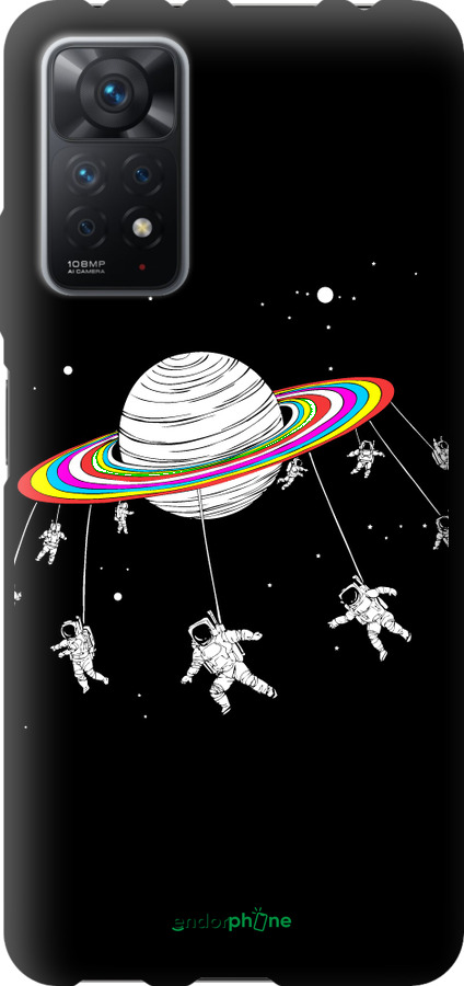 TPU чехол Лунная карусель для Xiaomi Redmi Note 12 Pro - 4136b-3019 изображение 