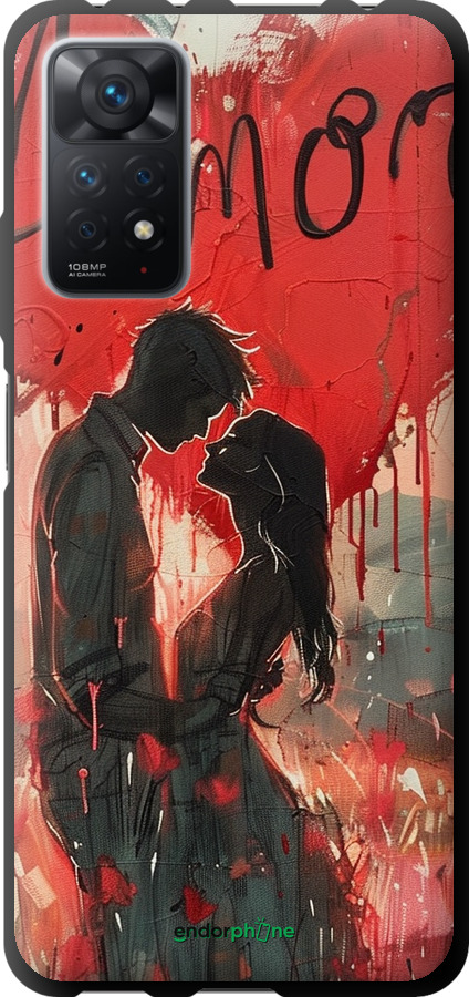 TPU чехол Amore для Xiaomi Redmi Note 11 Pro - 6047b-2512 изображение 