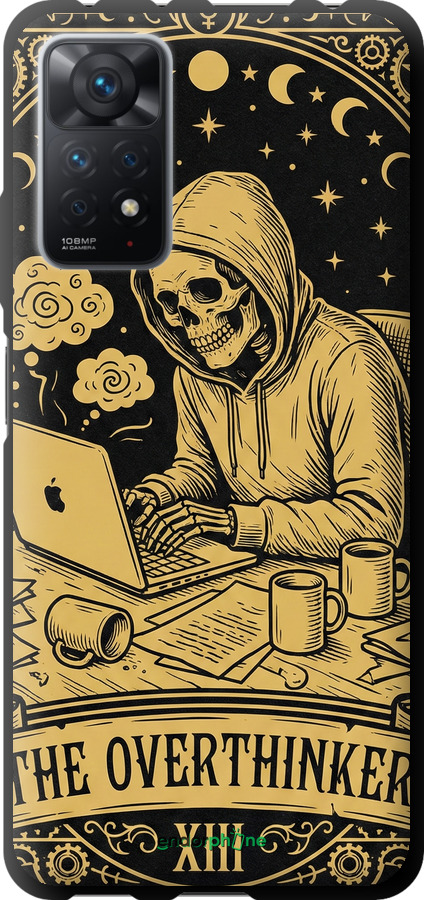 TPU чехол The Overthinker для Xiaomi Redmi Note 11 Pro - 6774b-2512 изображение 