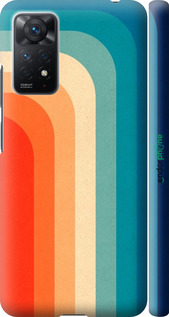3D пластиковый матовый чехол № 5410 для Xiaomi Redmi Note 11 Pro - 5410m-2512 изображение 