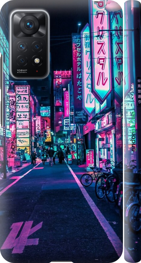 3D пластиковий матовий чехол № 5403 для Xiaomi Redmi Note 12 Pro - 5403m-3019 изображение 