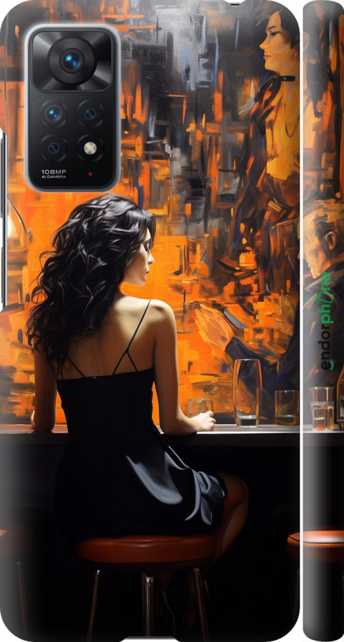 3D пластиковый матовый чехол Чехол для телефона для Xiaomi Redmi Note 12 Pro - 5962m-3019 изображение 