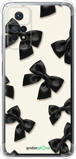 Силикон с усиленными углами чехол Dark Coquette для Xiaomi Redmi Note 11 Pro - 6765sp-2512 изображение 