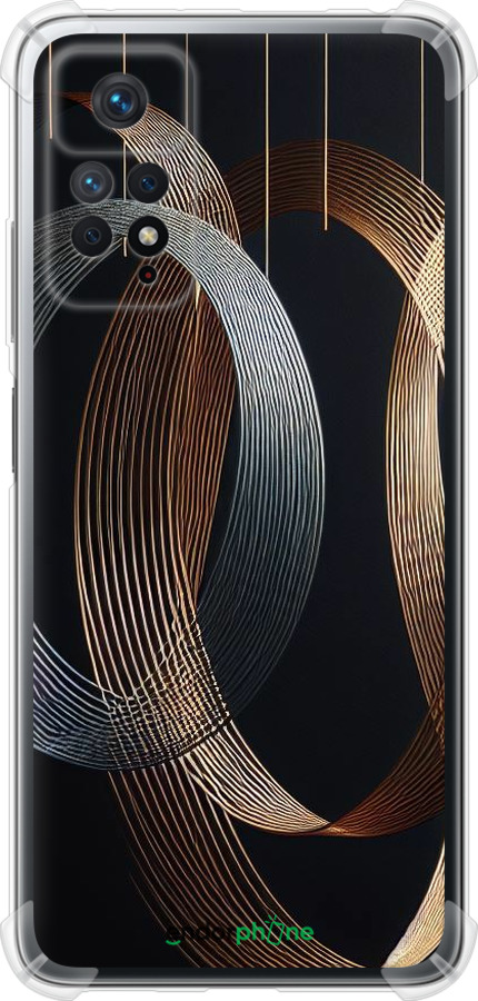 Силіконовий протиударний с посиленими кутами чехол Симфонія для Xiaomi Redmi Note 11 Pro - 5835sp-2512 изображение 