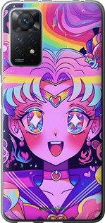 Силиконовый чехол Сейлор Мун 3 для Xiaomi Redmi Note 11 Pro - 6352u-2512 изображение 