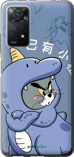 Силиконовый чехол Том и джерри 1 для Xiaomi Redmi Note 11 Pro - 6358u-2512 изображение 