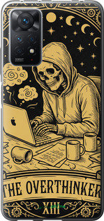 Силіконовий чехол The Overthinker для Xiaomi Redmi Note 11 Pro - 6774u-2512 изображение 