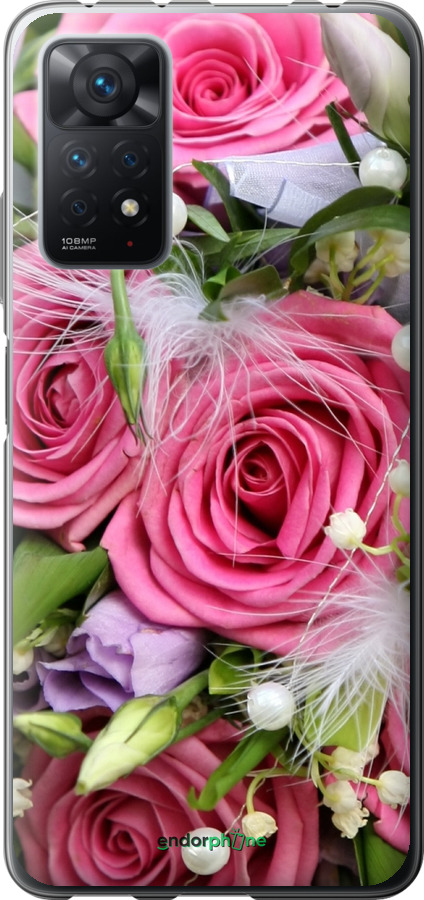 

2D пластиковий чохол "Ніжність" для Xiaomi Redmi Note 11 Pro, Рожевий