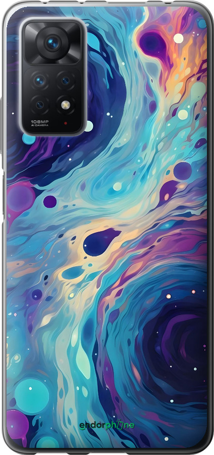 Силіконовий чехол Арт акварель для Xiaomi Redmi Note 12 Pro - 6329u-3019 изображение 