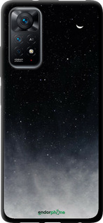 TPU чехол Сині хмари, Синій місяць для Xiaomi Redmi Note 11 - 6396b-2516 изображение 