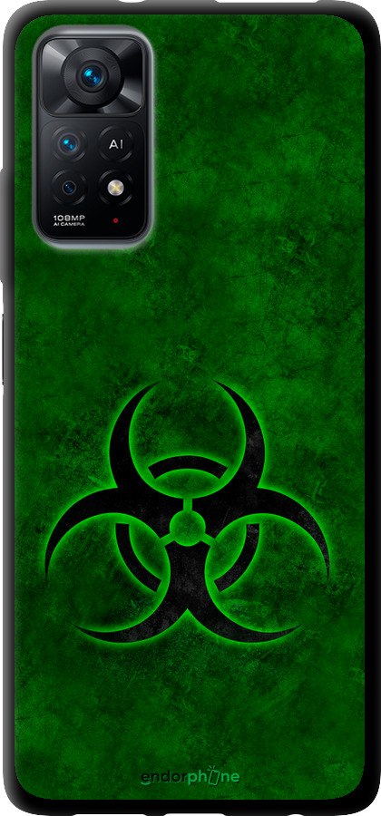TPU чехол biohazard 30 для Xiaomi Redmi Note 11S 4G - 4848b-3936 изображение 