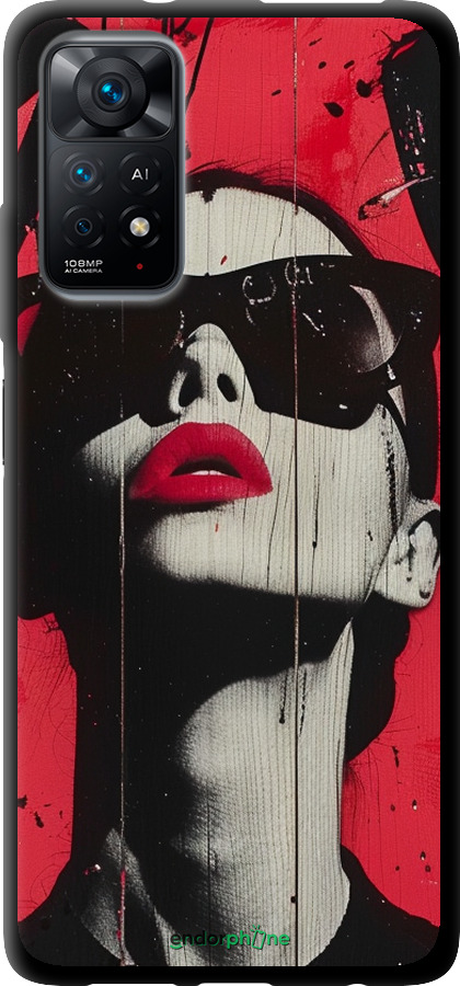 TPU чехол XO Love v1 для Xiaomi Redmi Note 11S 4G - 6045b-3936 изображение 