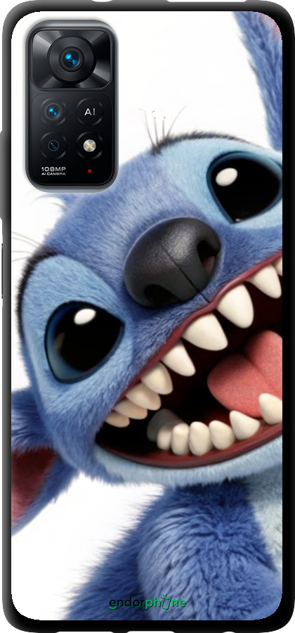TPU чехол Стич для Xiaomi Redmi Note 11 - 6684b-2516 изображение 