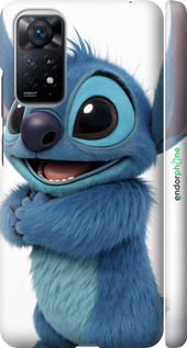 3D пластиковый матовый чехол Стич 1 для Xiaomi Redmi Note 11S 4G - 6686m-3936 изображение 