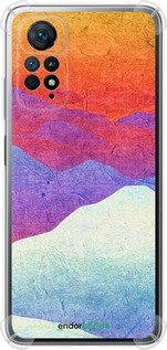 Силикон с усиленными углами чехол Горный закат для Xiaomi Redmi Note 11 - 6479sp-2516 изображение 