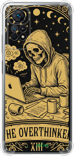 Силіконовий протиударний с посиленими кутами чехол The Overthinker для Xiaomi Redmi Note 11 - 6774sp-2516 изображение 