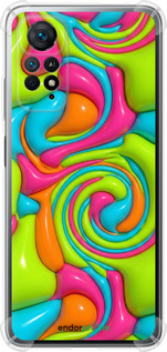 Силіконовий протиударний с посиленими кутами чехол Y2K Jelly Dream для Xiaomi Redmi Note 11 - 6780sp-2516 изображение 