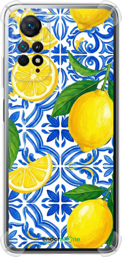 Силіконовий протиударний с посиленими кутами чехол Grocery Girl Italian Summer для Xiaomi Redmi Note 11S 4G - 6766sp-3936 изображение 