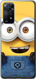 Силіконовий чехол Миньон для Xiaomi Redmi Note 11S 4G - 6389u-3936 изображение 