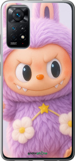 Силіконовий чехол Лабубу для Xiaomi Redmi Note 11 - 6708u-2516 изображение 