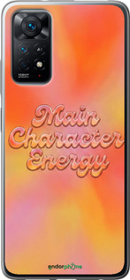 Силіконовий чехол Aura Gradient Main Character Energy Aesthetic Y2K для Xiaomi Redmi Note 11S 4G - 6783u-3936 изображение 