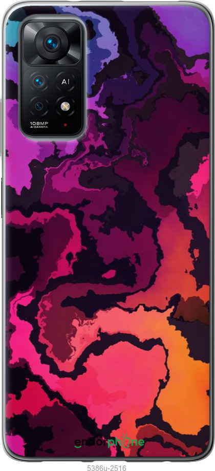 Силиконовый чехол № 5386 для Xiaomi Redmi Note 11 - 5386u-2516 изображение 