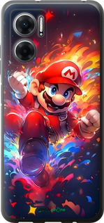 Силиконовый чехол Супер Марио для Xiaomi Redmi Note 11E - 6342u-2634 изображение 