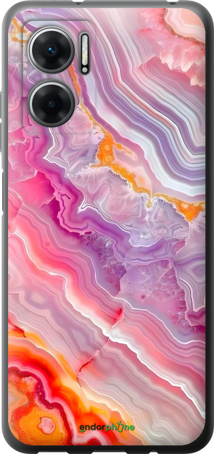 Силиконовый чехол Мрамор 2 для Xiaomi Redmi 10 5G - 6307u-3864 изображение 