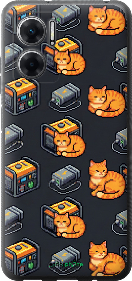 Силиконовый чехол Autonomous Zone для Xiaomi Redmi Note 11E - 6771u-2634 изображение 