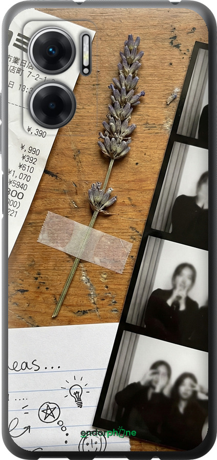 Силиконовый чехол Aesthetic Scrapbook Collage для Xiaomi Redmi 10 5G - 6773u-3864 изображение 