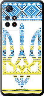 TPU чехол Герб - вишиванка жовто-блакитна  для Xiaomi Redmi Note 11T 5G - 1197b-3850 изображение 