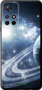 TPU чехол Кільця Сатурна для Xiaomi Poco M4 Pro 5G - 173b-3851 изображение 
