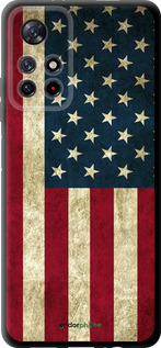 TPU чехол Флаг США для Xiaomi Redmi Note 11 5G - 395b-3849 изображение 