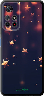 TPU чехол Падающие звезды для Xiaomi Redmi Note 11T 5G - 3974b-3850 изображение 