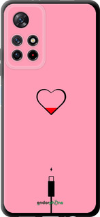 TPU чехол Підзарядка серця1 для Xiaomi Redmi Note 11S 5G - 4275b-2890 изображение 