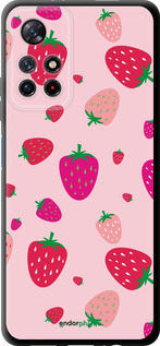 TPU чехол Полунички для Xiaomi Redmi Note 11T 5G - 4332b-3850 изображение 